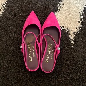 KATE SPADE SUEDE FLATS